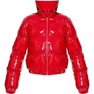 Red Puffer Jacket